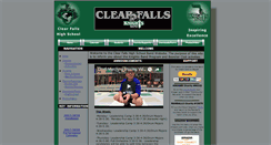 Desktop Screenshot of clearfallsband.org